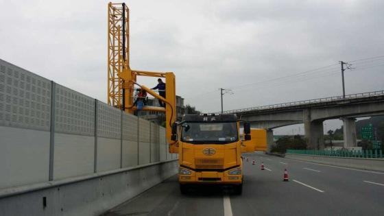 橋梁檢測車租賃案例